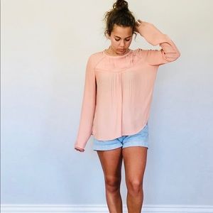 Forever 21 Blush/Peach Blouse Size S